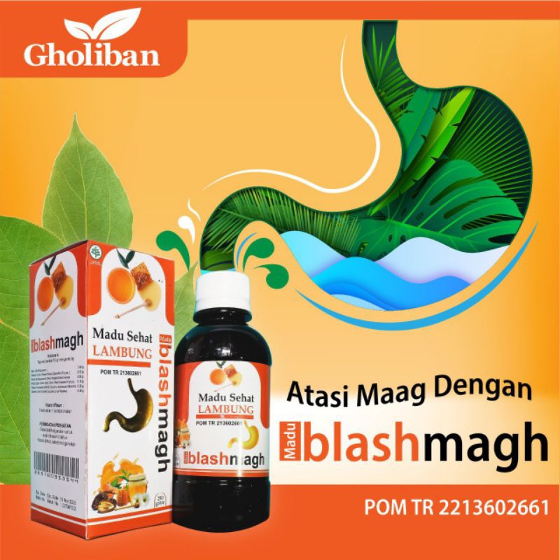 

Madu Blashmagh Sehat Lambung Gerd & Asam Lambung 280g