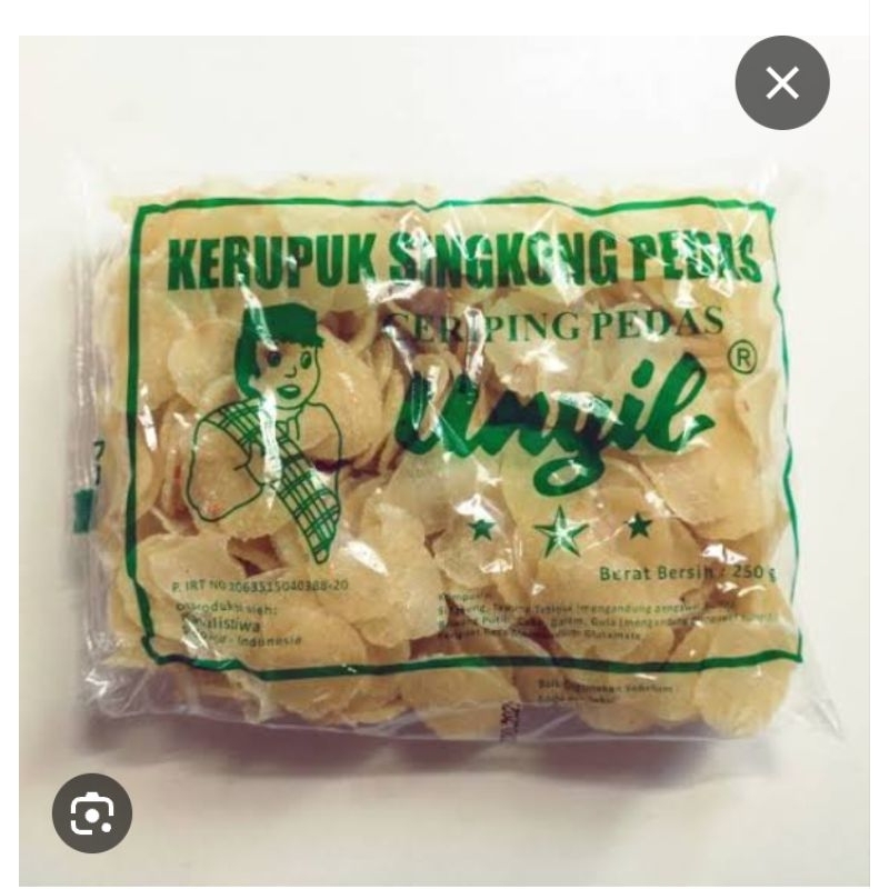 

KERUPUK UNYIL 250 gr
