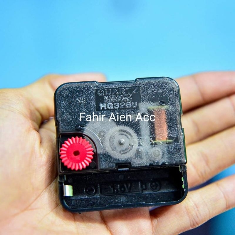 MESIN JAM DINDING DETAK TRANSPARAN HQ3268