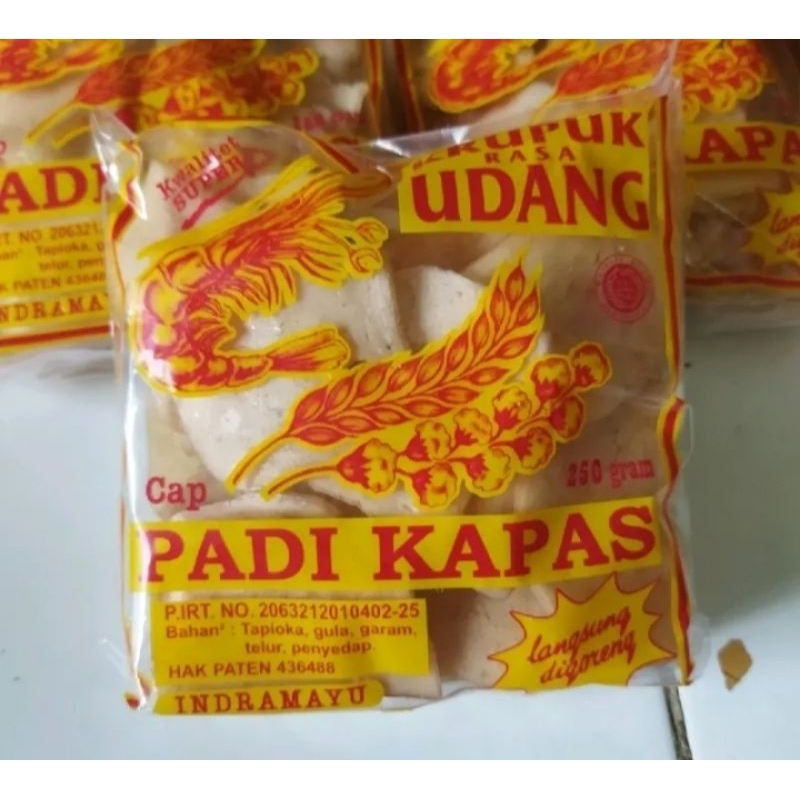 

Kerupuk Udang Padi Kapas 250 gr