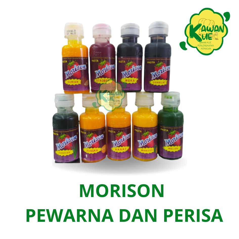 

PEWARNA DAN PERISA MAKANAN MORISON ALL VARIAN 50 ML