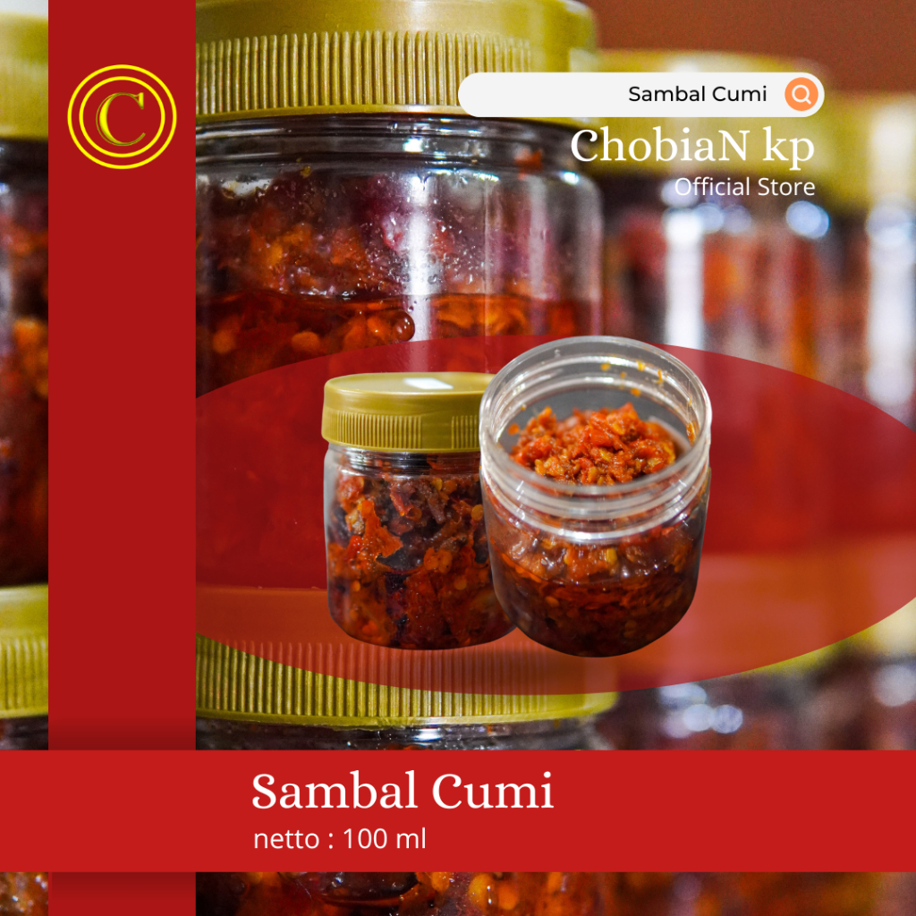 

Sambal Pedas Topping Ikan Cumi