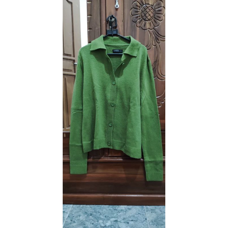 PRELOVED-JAKET/SWEATER/CARDIGAN THE EXECUTIVE GREEN