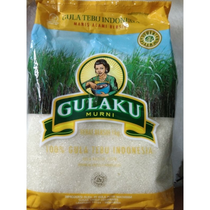 

Gulaku Murni Kuning/Gula tebu 1kg