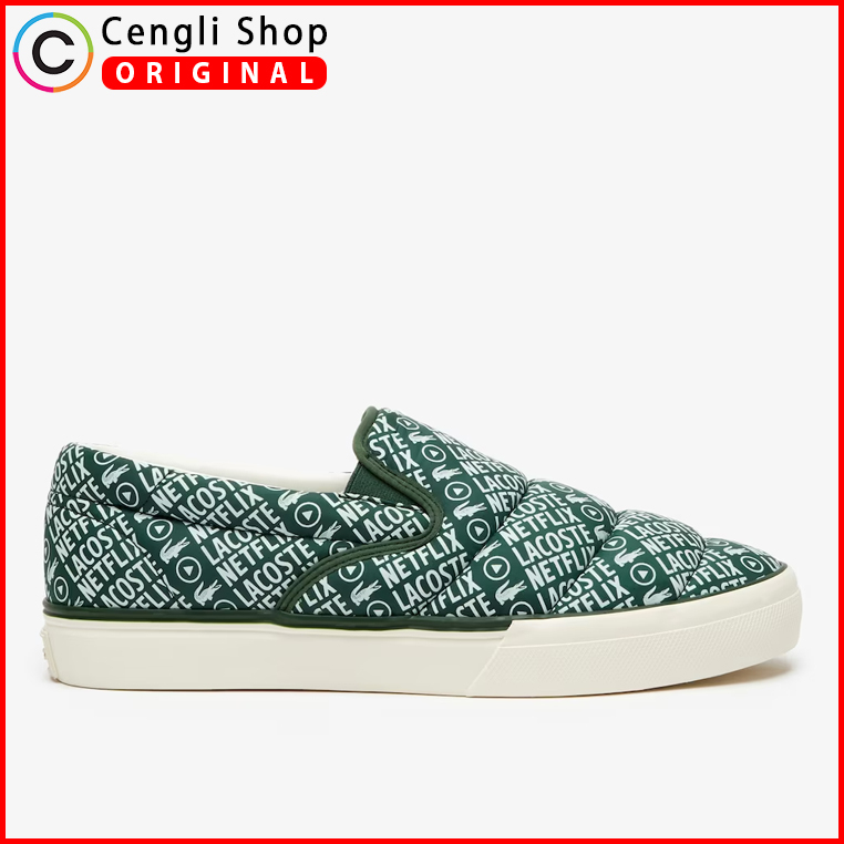 SEPATU PRIA LACOSTE MEN SLIP ON SHOES ORIGINAL
