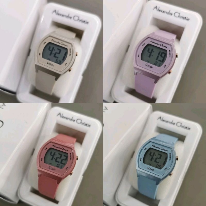 Jam Tangan Wanita Alexandre Christie Ac 9384 / Ac9384 Original Free Box