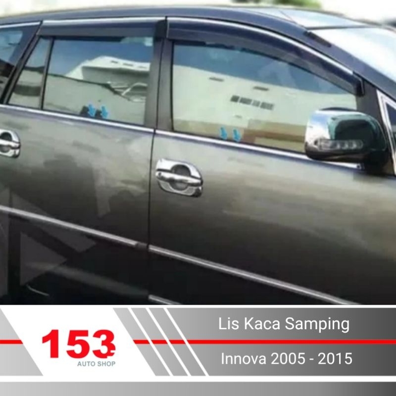 Lis Kaca Pintu Samping Innova 2005 - 2015
