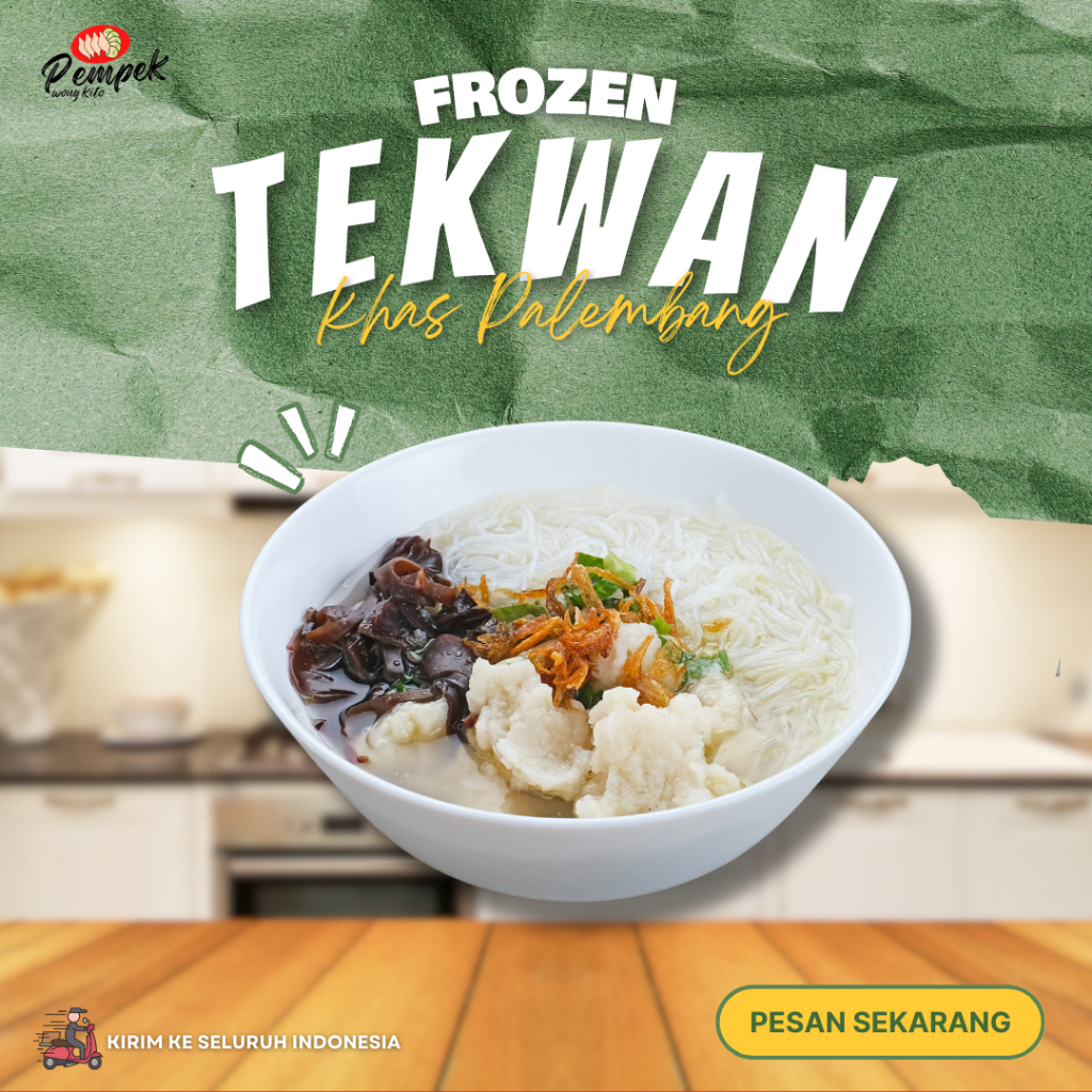 Tekwan Khas Palembang - Tekwan Frozen - Tekwan Ikan Tenggiri 100% - Tekwan 1kg