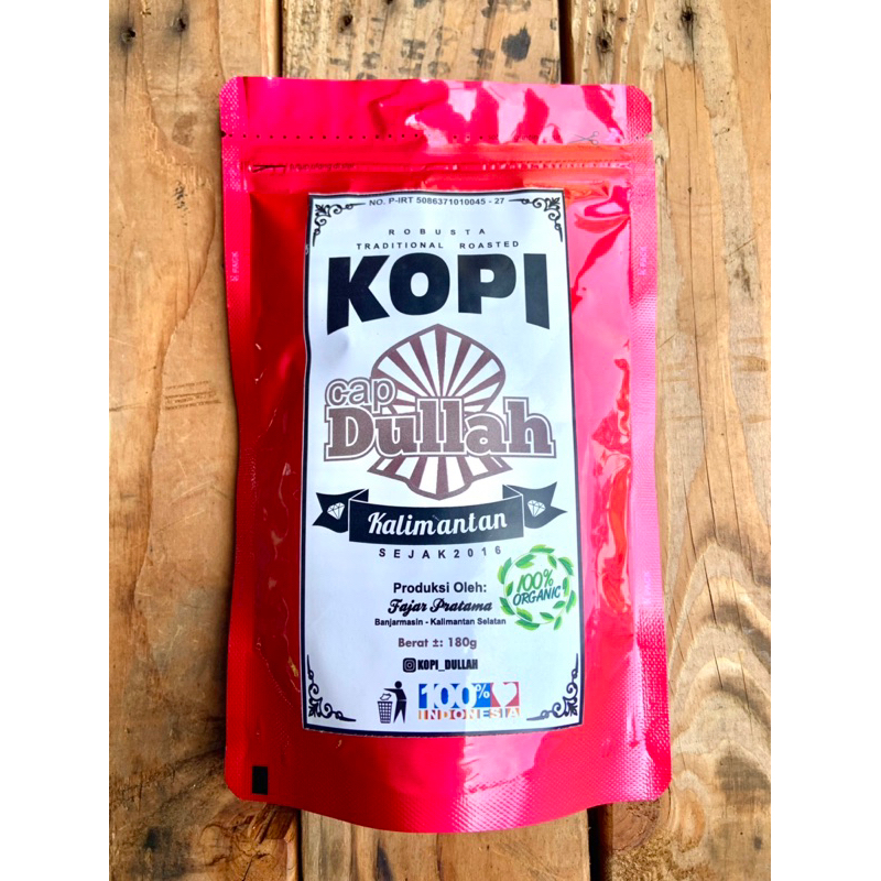 

kopi dullah kopi khas kalimantan original kemasan besar