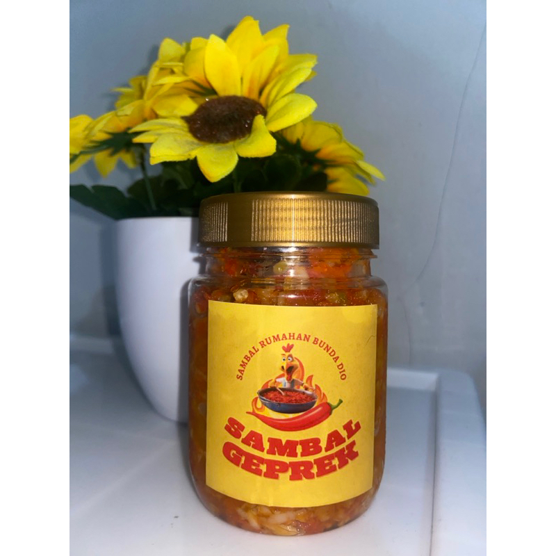 

Sambal Geprek Pedas bundadio isi 200gr