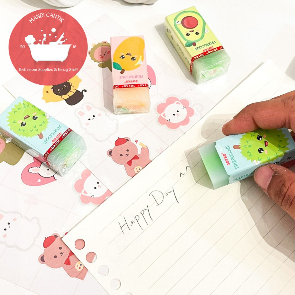 

PENGHAPUS JOYKO ER-135 HAPUSAN ALAT-ALAT SEKOLAH AESTHETIC COD LUCU IMUT KADO UNIK TERMURAH