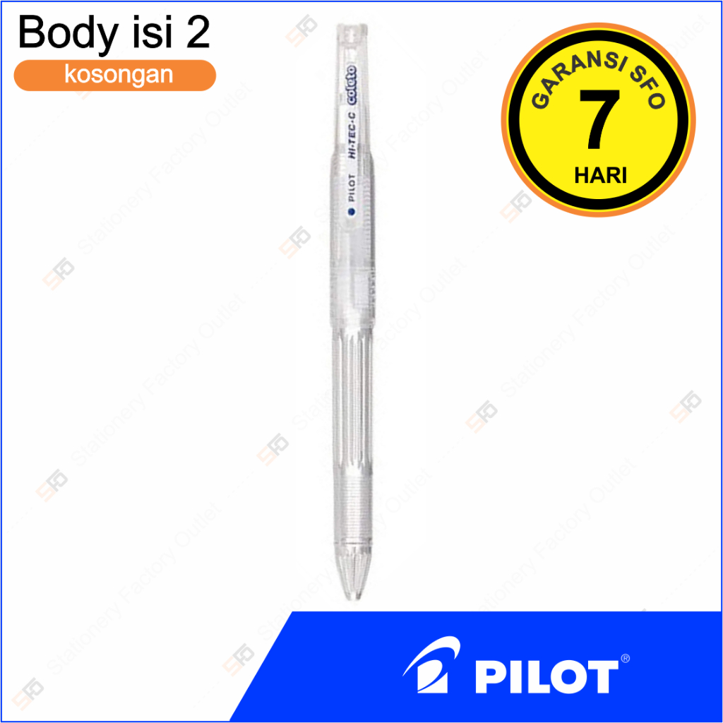 

Pen Pilot Hi-tec C Coleto isi 2 - kosongan