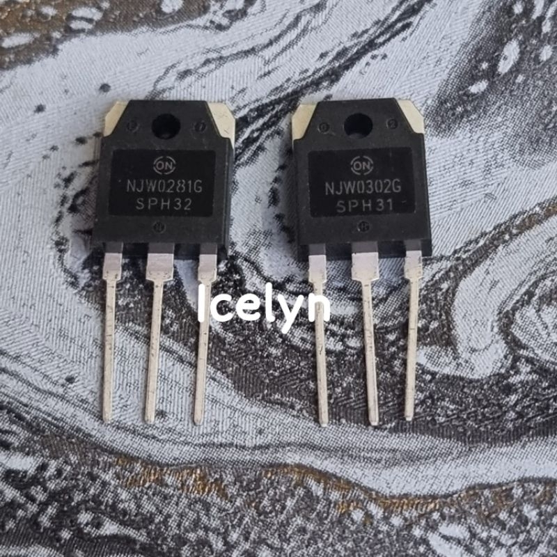 Transistor NJW0302 NJW0281 NJW 0302 0281 1set Original