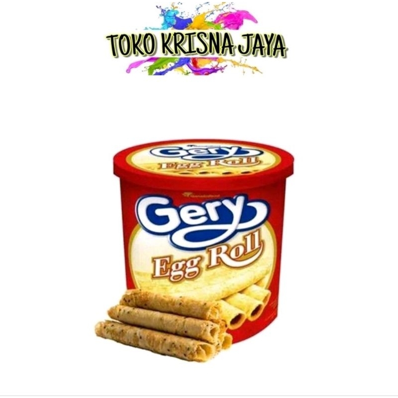 

GERY EGG ROLL WAFER KALENG NETTO 210 GR