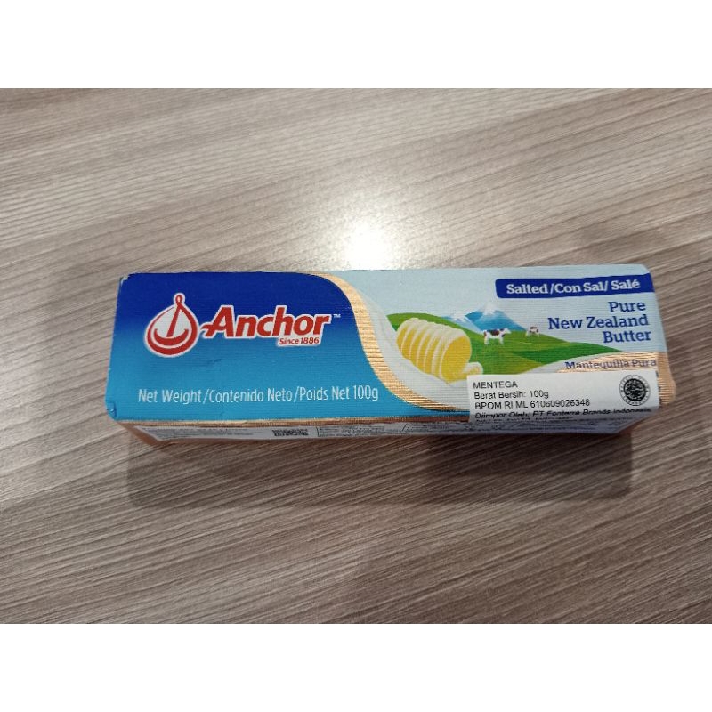 

ANCHOR BUTTER PATS 100GR JUAL PER KARTON isi 20pcs EXP:04/06/2024