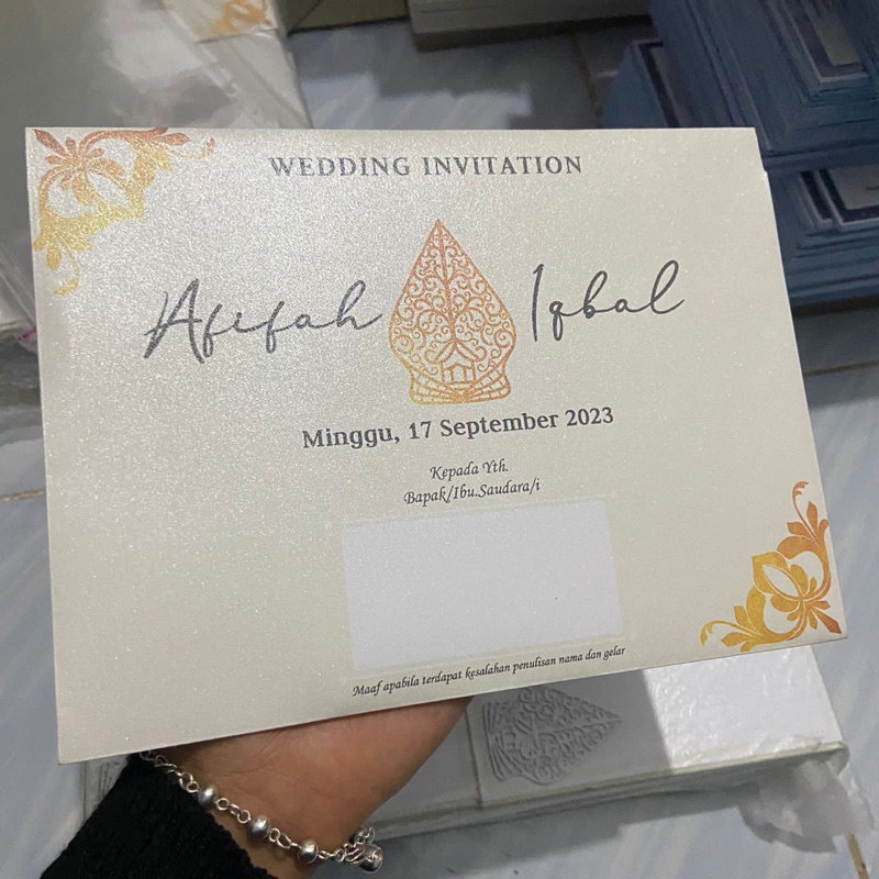 Undangan Hardcover