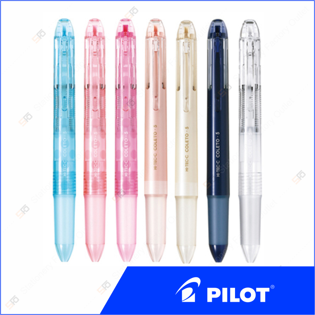 

Ready Pen Pilot Hi-tec C Coleto isi 5 - kosongan - SFO Semarang Official Ori!!
