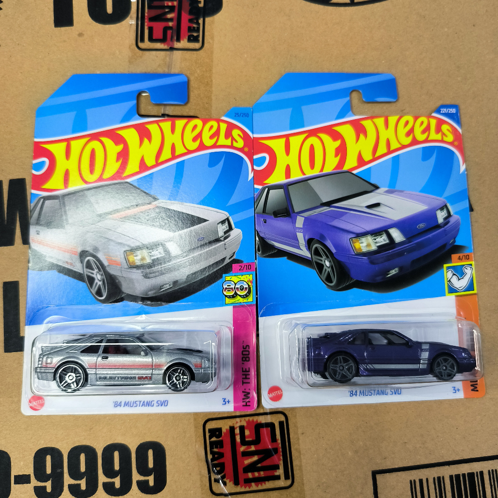 HOT WHEELS '84 MUSTANG SVO