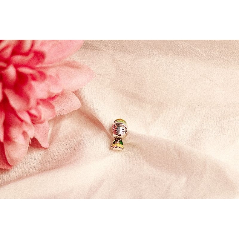 Bbijoux Charm Disney Princess Tiana Silver