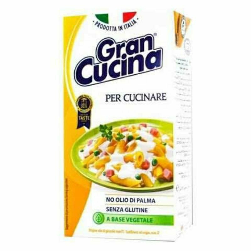 

Cooking cream gran cucina 500gr &1kg