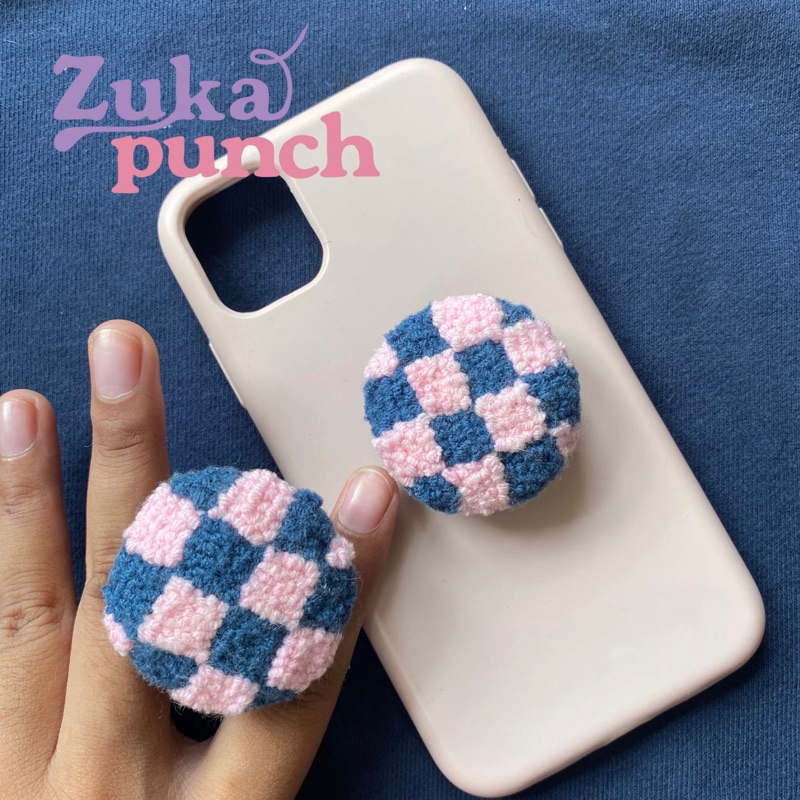 [READY] Pop socket / Hand grip punch needle