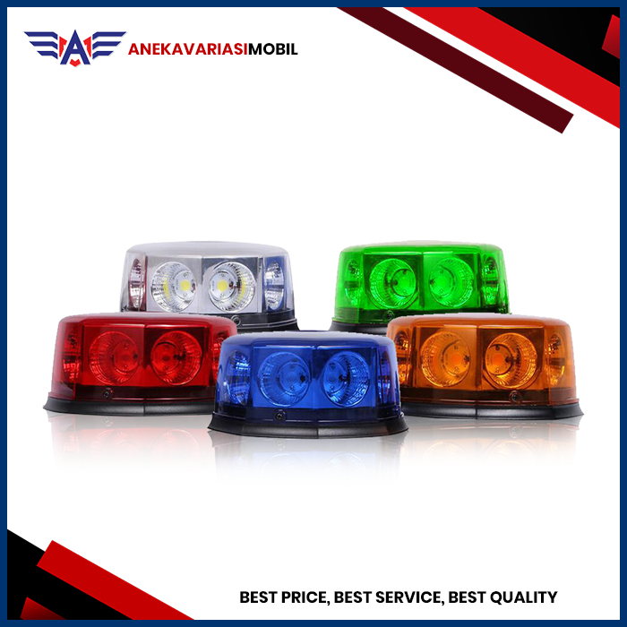 Lampu Rotary Blitz Beacon 8 Mode