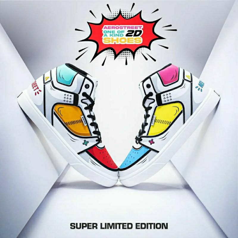 [ LIMITED 100% ORI ] Aerostreet 36 - 45 2D Reborn / 2D Thermochromic / 2D Change Color / Dani Aditya