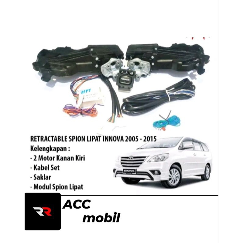 MOTOR SPION LIPAT INNOVA - RETRACT SPION LIPAT INNOVA 2005 SAMPAI 2015