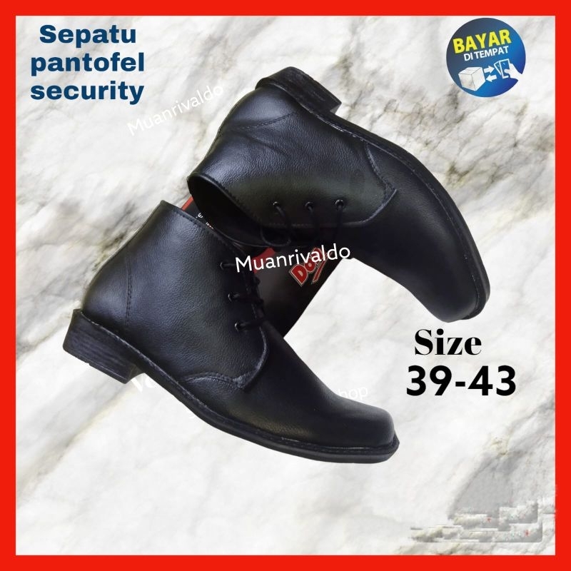 SEPATU PANTOFEL PDH 01 SEPATU POLRI &SECURITY.