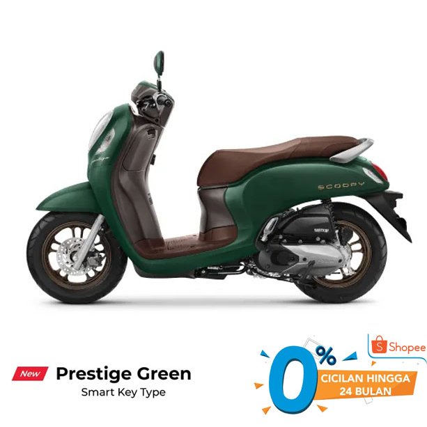 Sepeda Motor Honda Scoopy Prestige Stylish CBS ISS SmartKey Keyless