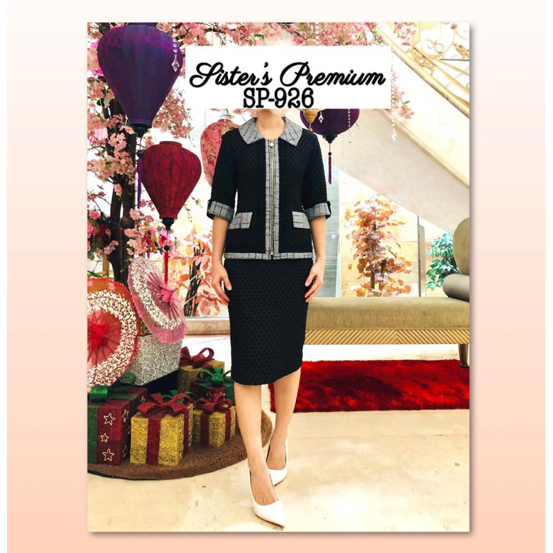SET BLAZER WANITA SISTER. Setelan blazer wanita motif kotak. Blazer set wanita motif kotak. Setelan 
