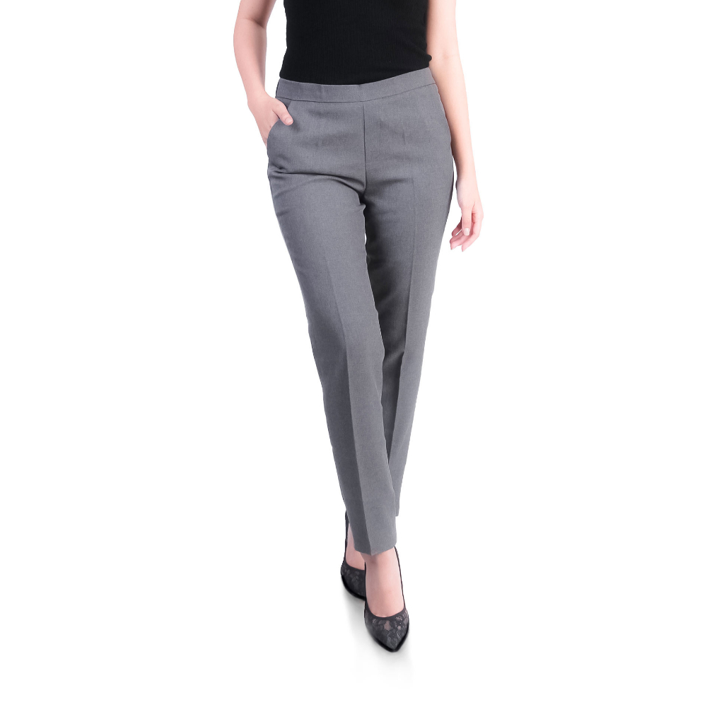 ANN DESIGN CELANA FORMAL WANITA KARET SLIM