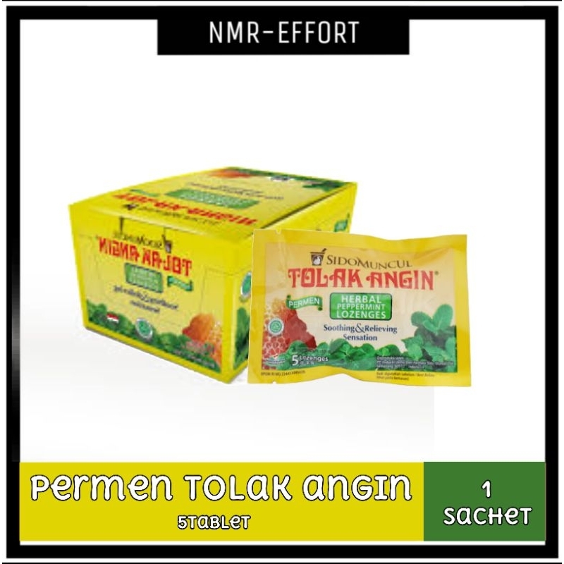 

Sido Muncul Permen Tolak Angin 1 SACHET @ 5 Butir - Masuk Angin