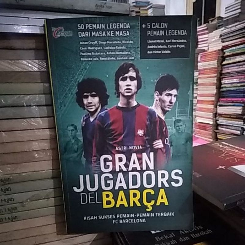 Gran jugadors del barca.kisah pemain terbaik FC Barcelona.  vup2