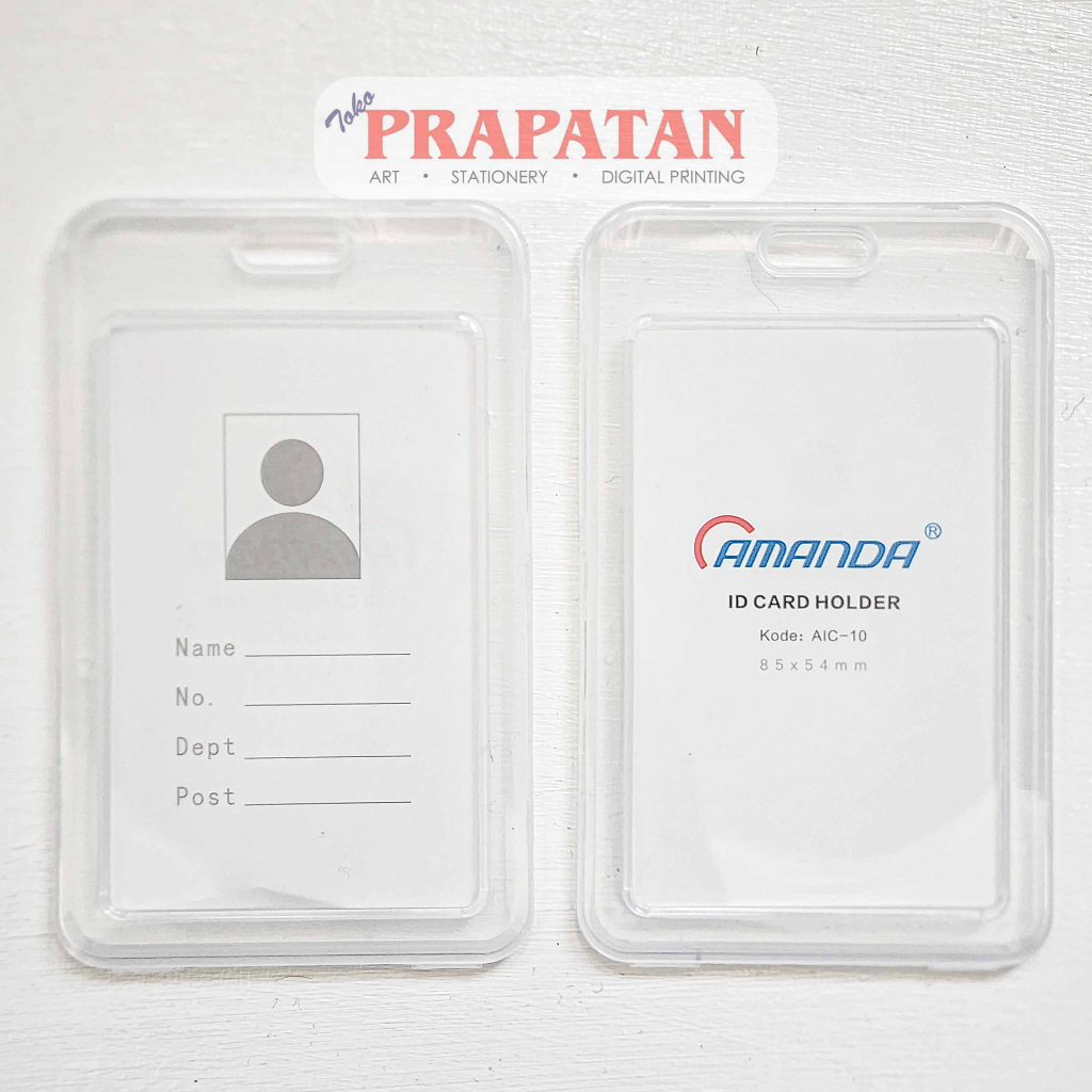 

Amanda ID Card Holder AIC-10 | Tempat Kartu Nama
