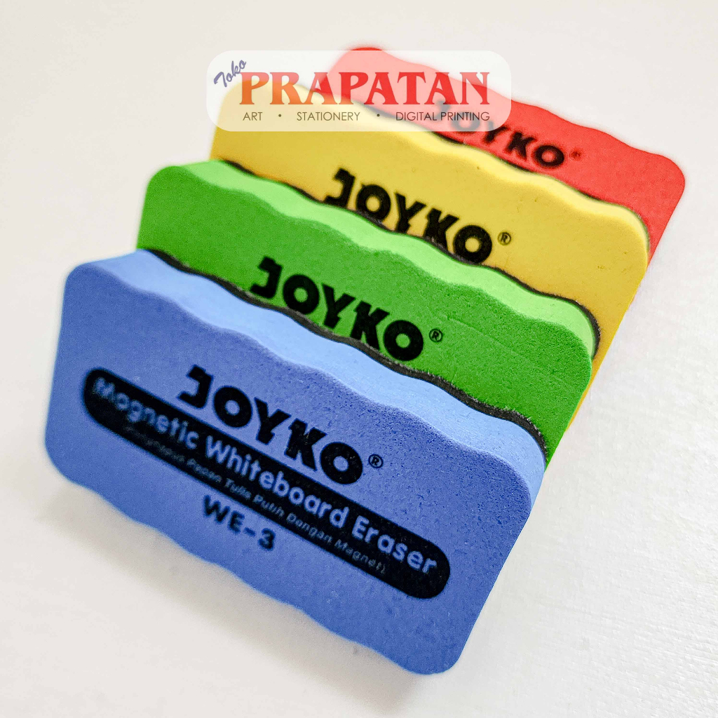 Joyko Magnetic White Board Eraser WE-3 | Penghapus Papan Tulis