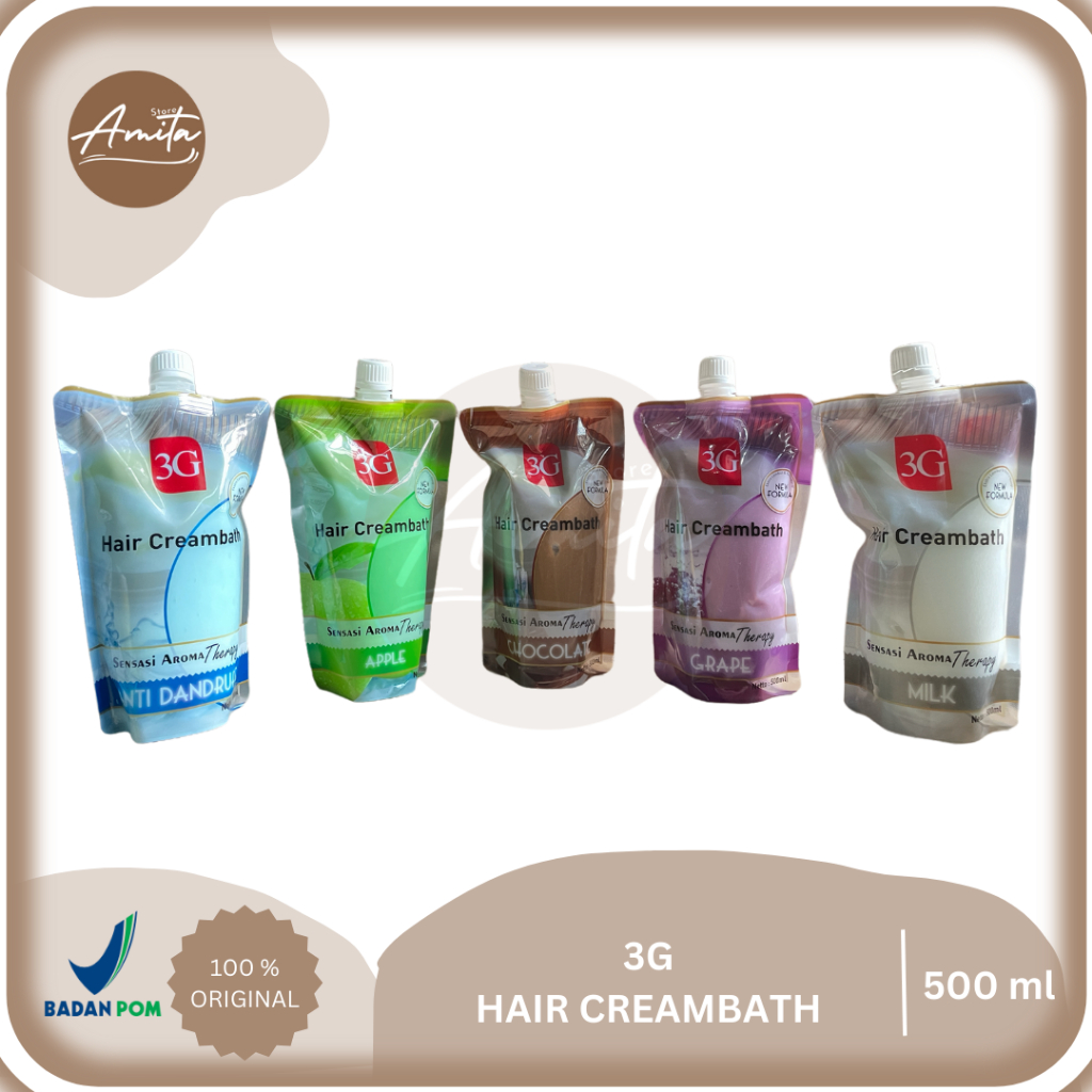 HAIR CREAMBATH 3G 500ML
