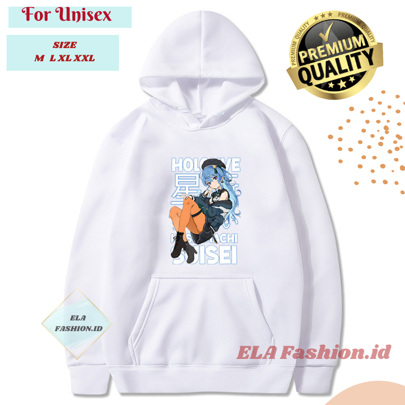 Hololive Hoshimachi Suisei Hoodie Anime Holo no Graffiti