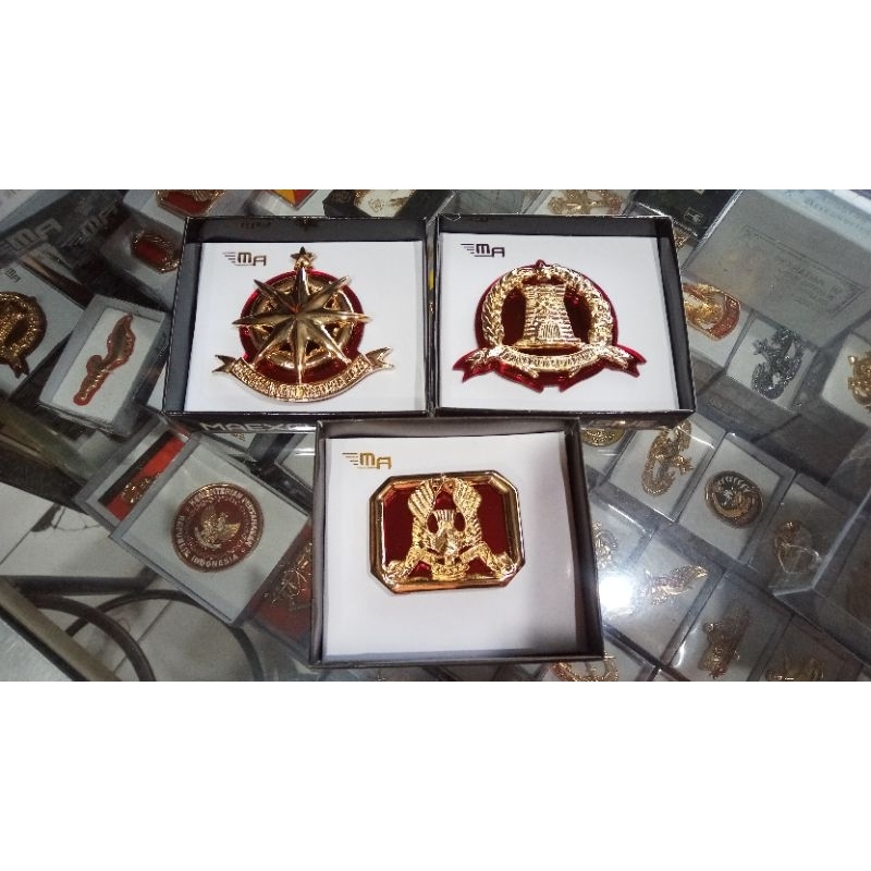 Emblem Baret Akrilik Bekang/Zeni/Hub