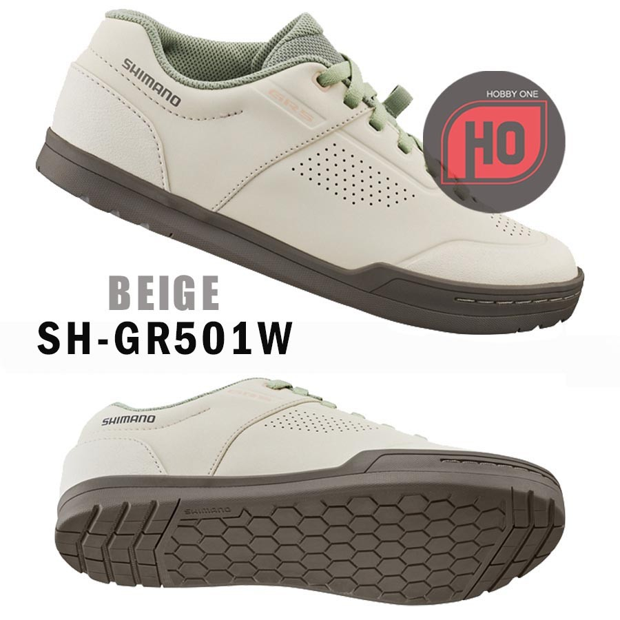 SHIMANO GR5W SH-GR501 WOMEN BEIGE - Sepatu MTB Off Road Gravity