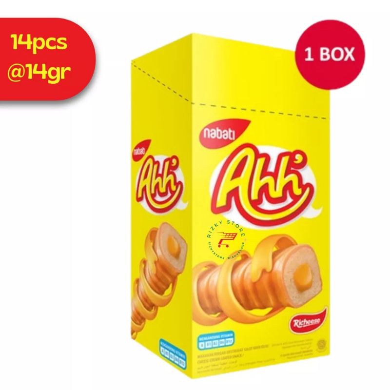 

Richeese Ahh isi 10pcs / Richeese nabati Ahh