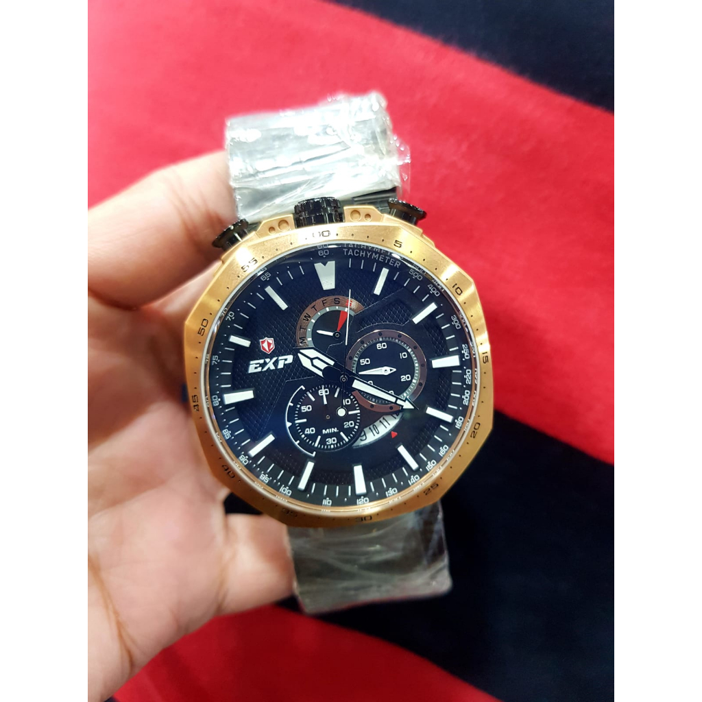 Jam Tangan Expedition Original Stainless Steel Mesin Swiss
