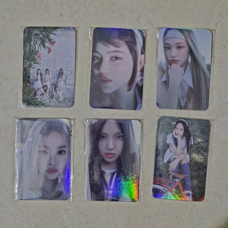 Photocard NewJeans Get Up (Bunny Beach Bag Ver.) POB Aladin Danielle Haerin Hanni Hyein Minji