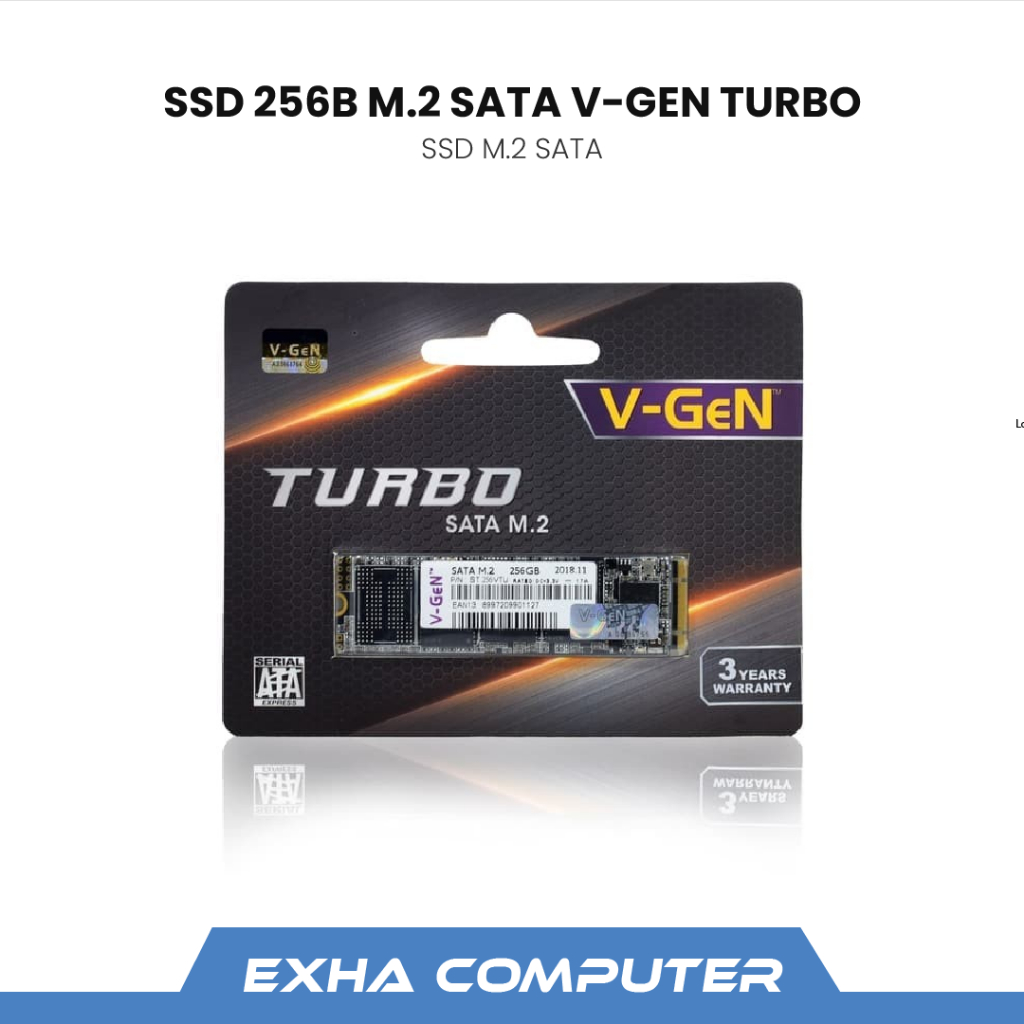 SSD 256GB V-Gen Turbo V-Nand 256 GB - VGEN M.2 SATA