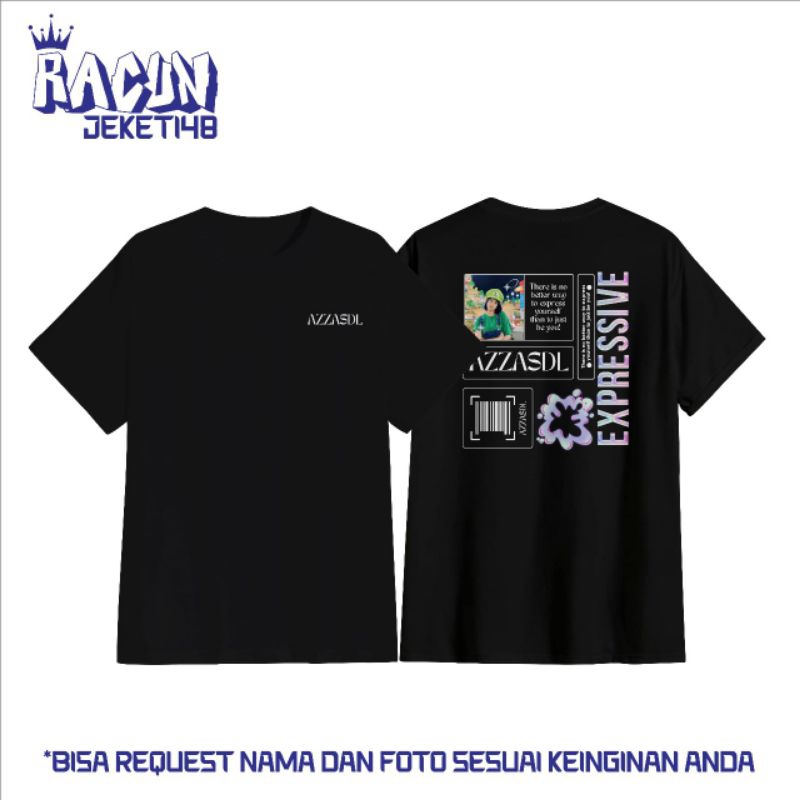 T-SHIRT ZEE JKT48 | T-SHIRT EXPRESSIVE ZEE