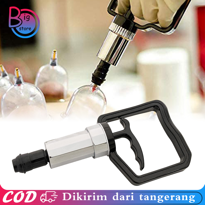 Pompa Bekam Sammora Hitam Pompa Alat Bekam Pompa Kop Pompa Bekam