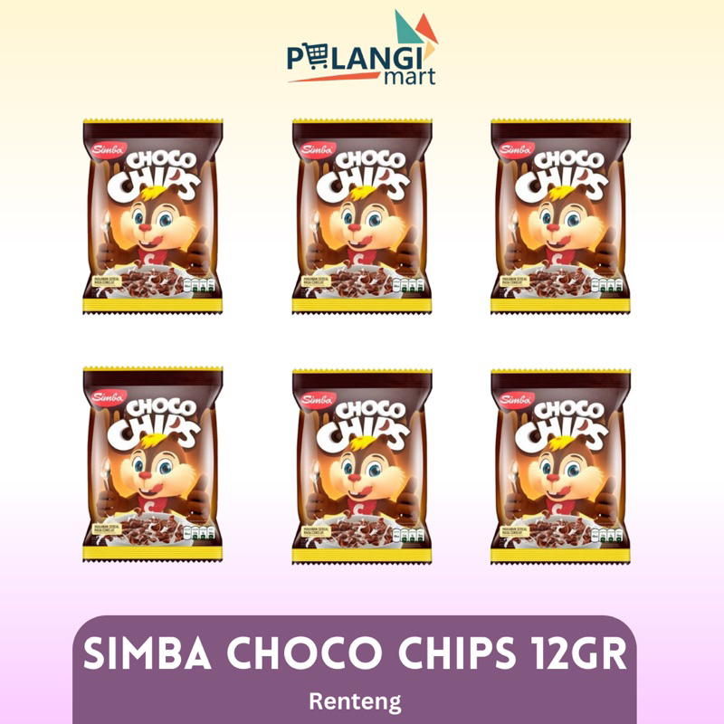 

SIMBA CHOCO CHIPS ISI 10X12 GR