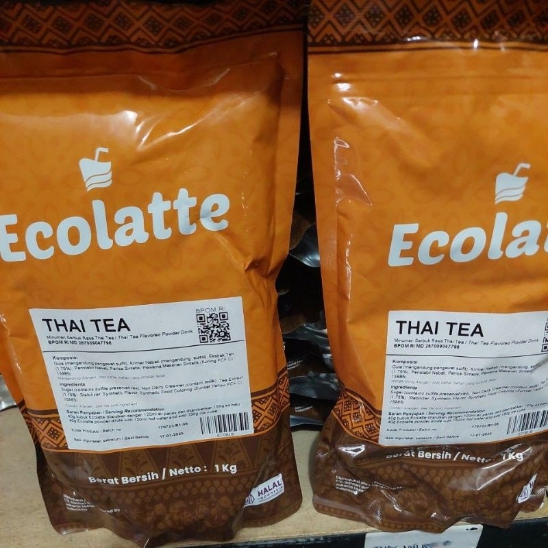 

ECOLATTE THAI TEA 1KG