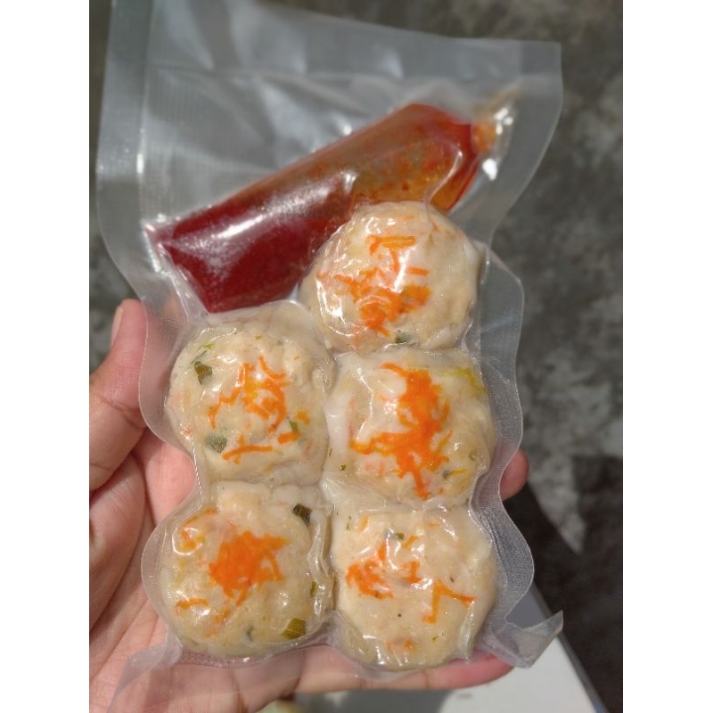 Dimsum ayam / dimsum udang Frozen food kemasan vakum