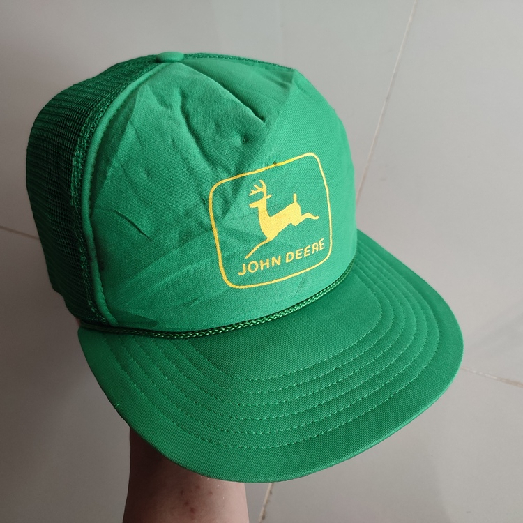 Topi John Deere - Hat Outdoor Quickdry - Peralatan Lapangan Bekas Second Pria Wanita